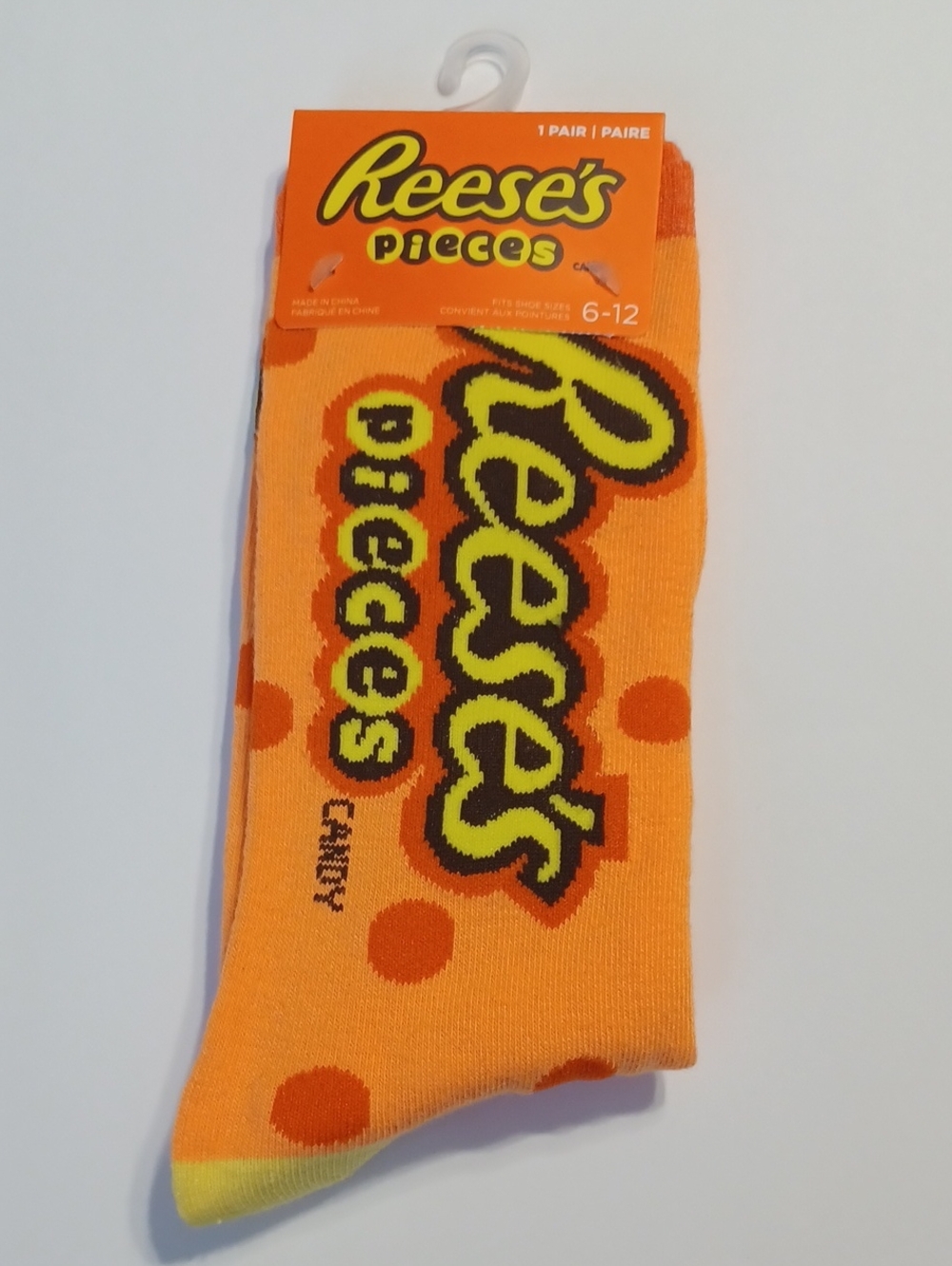Reese's Pieces Socks NWT